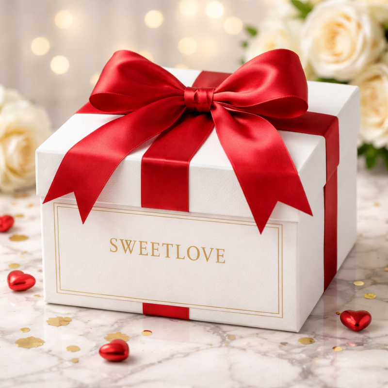 boite cadeau bonbons personnalisée - Sweet Love