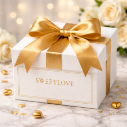 boite cadeau bonbons personnalisée - Sweet Love